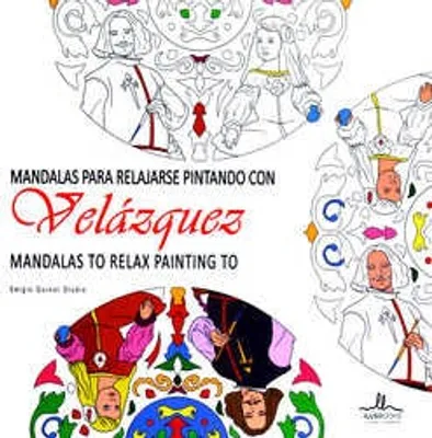 Mandalas para relajarse pintando con Velázquez · Mandalas to relax painting to Velázquez