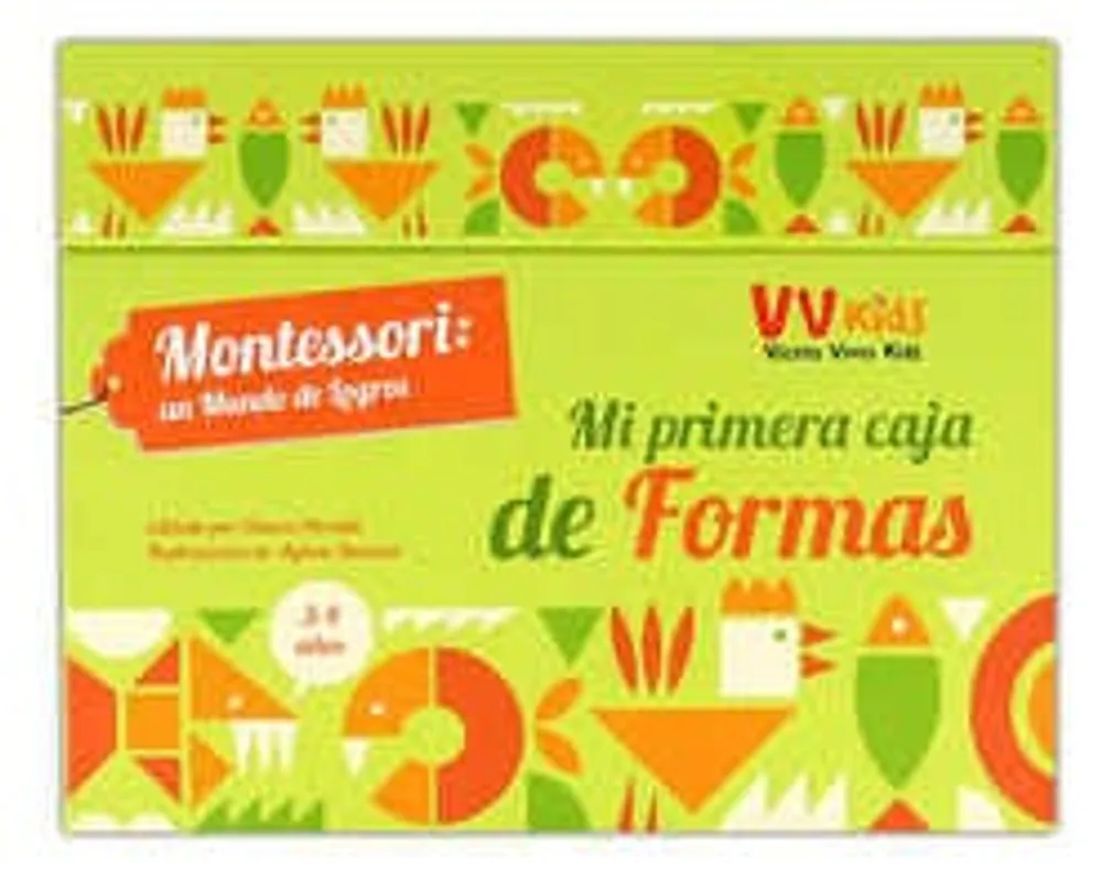 Mi primera caja de formas libro + tarjetas