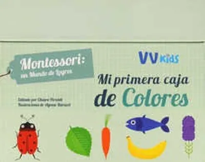 Mi primera caja de colores libro + tarjetas