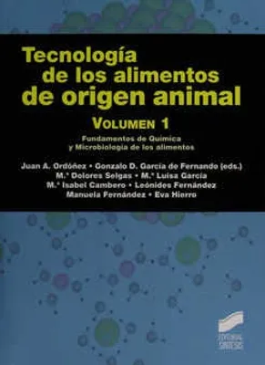 Tecnología de los alimentos de origen animal 1