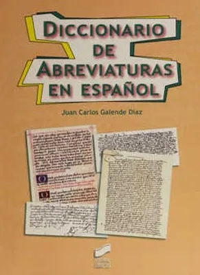 Diccionario de abreviaturas en español