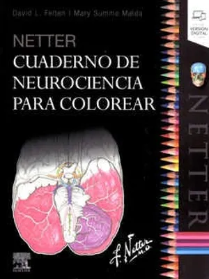 Netter Cuaderno de neurociencia para colorear