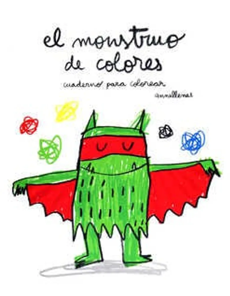 El monstruo de colores: Cuaderno para colorear