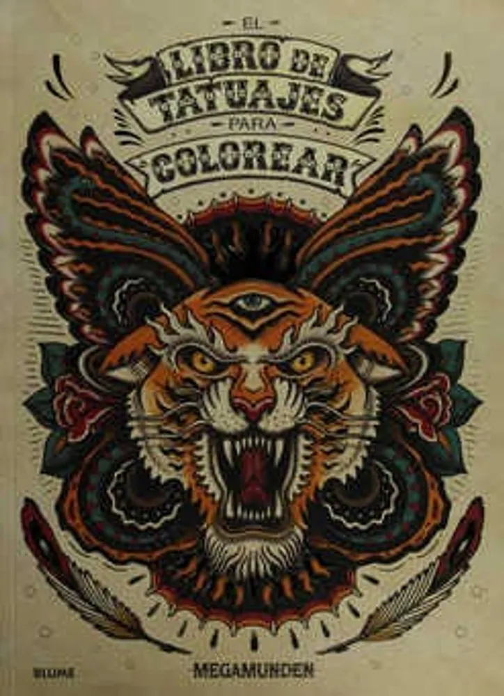 El libro de tatuajes para colorear