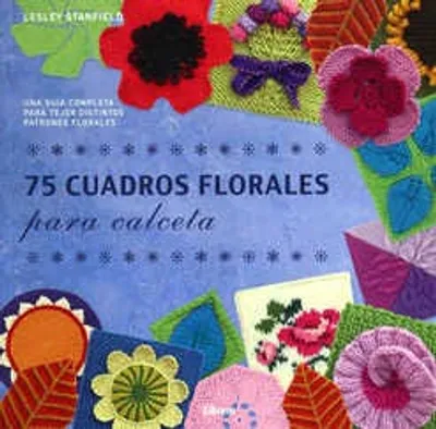 75 Cuadros florales para calceta