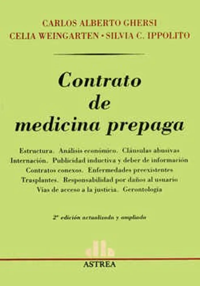 CONTRATO DE MEDICINA PREPAGA