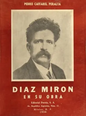 Díaz Mirón en su obra