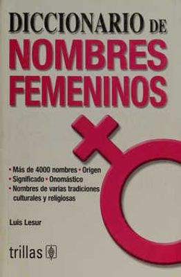 Diccionario de nombres femeninos