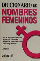 Diccionario de nombres femeninos