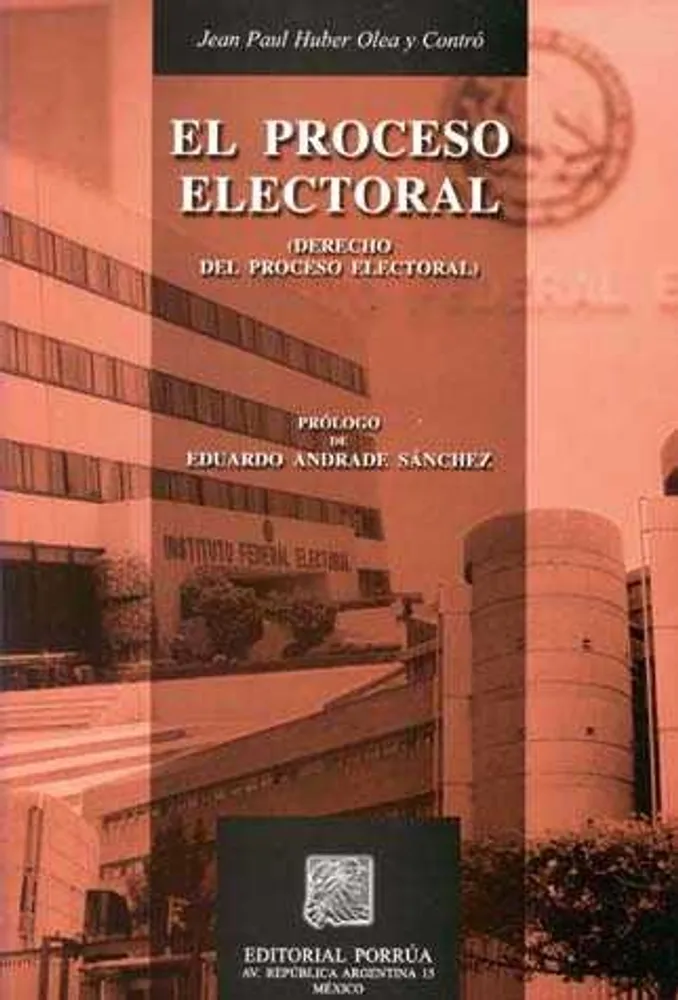 El proceso electoral (Derecho del proceso electoral)