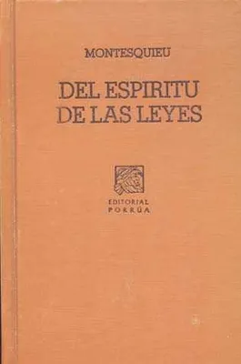 Del espíritu de las leyes