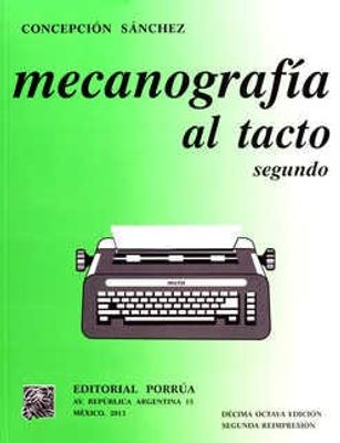 Mecanografía al tacto segundo