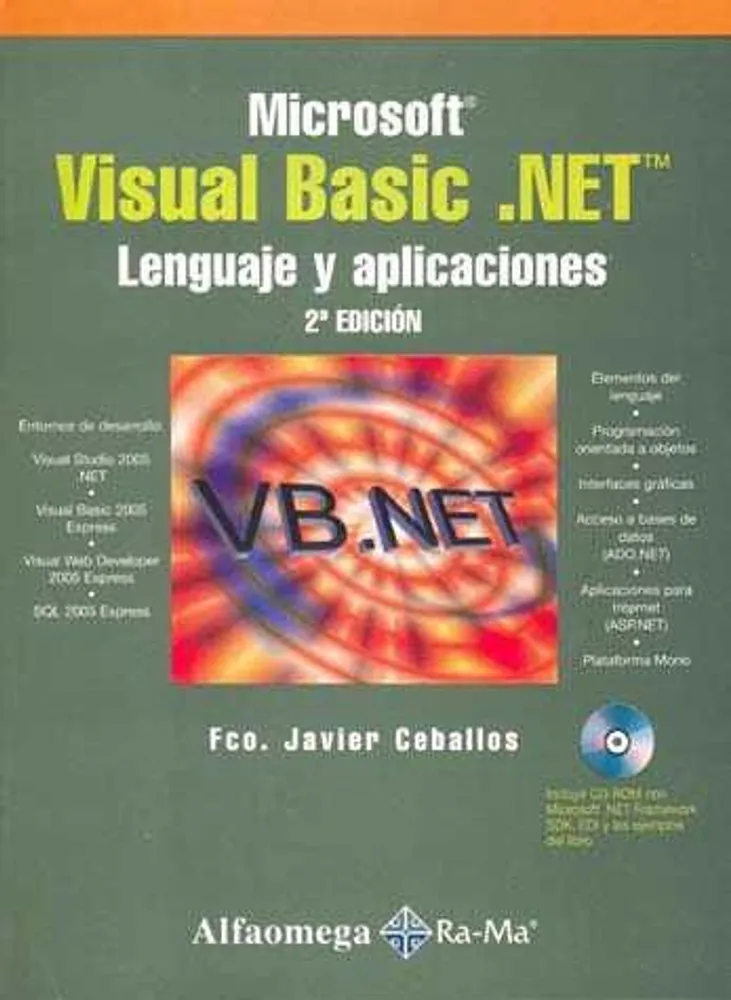 VISUAL BASIC .NET LENGUAJE Y APLICACIONES