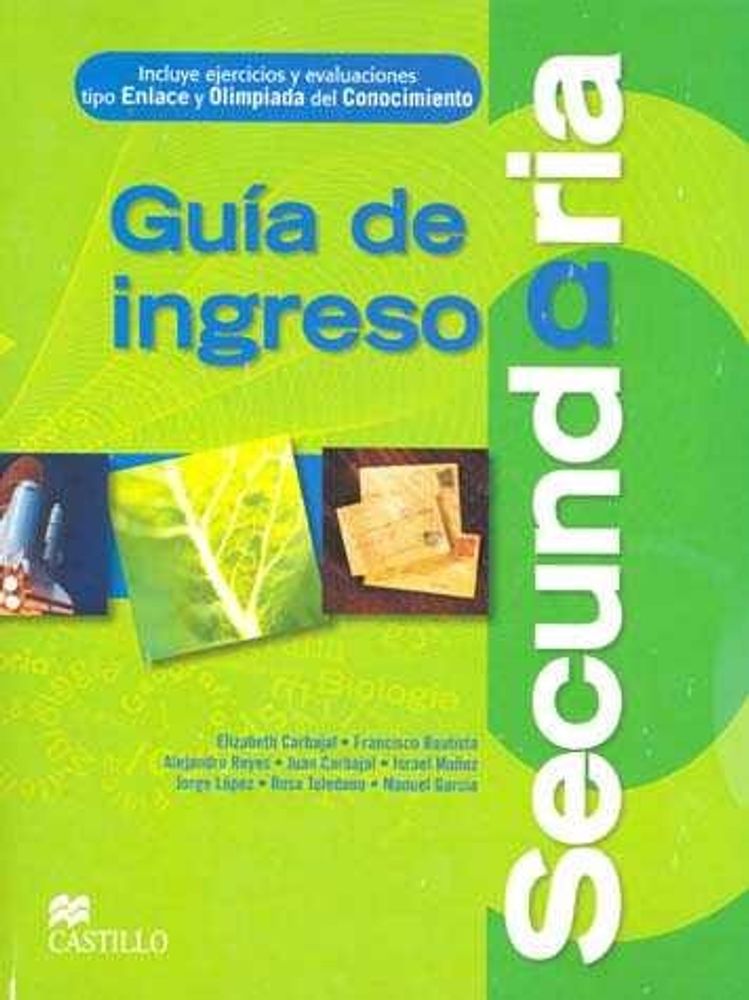 Guía de ingreso a Secundaria