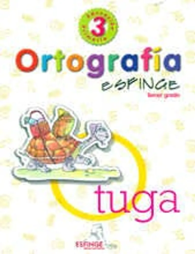 ORTOGRAFIA ESFINGE 3 PRIMARIA TORTUGA