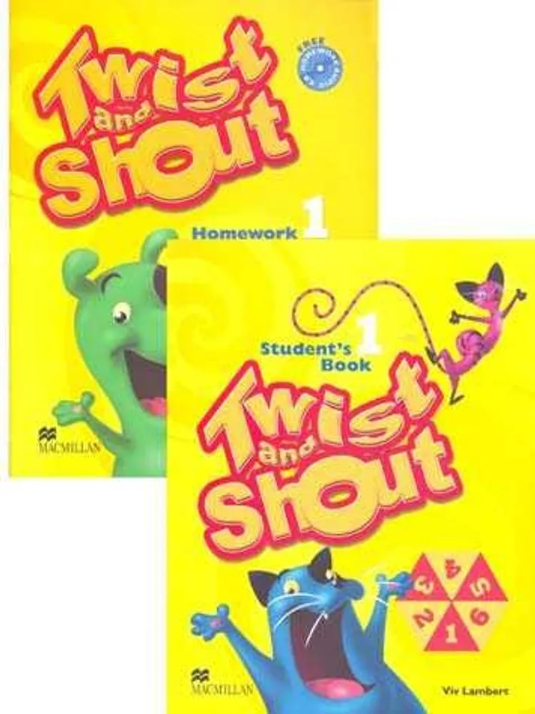 Twist And Shout 1 Homework Book + Student’s Book + CD Audio