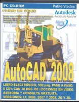 Autocad 2008 Conocimiento Total 2 y 3 Dimensiones C/6 Cds