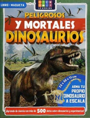 Peligrosos y mortales dinosaurios + maqueta