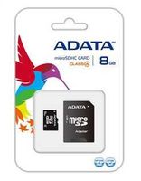 Micro SD Adata con adaptador 8GB