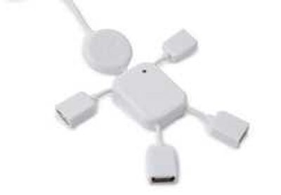 Amplificador de Puertos USB Hombre blanco