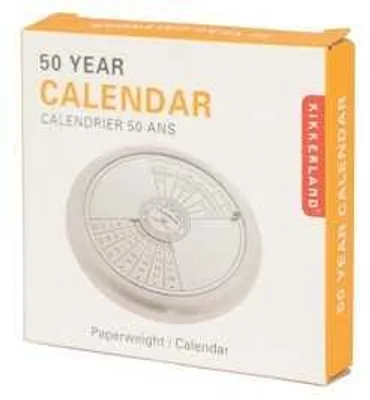 Llavero de Calendario 50  AÃ±os