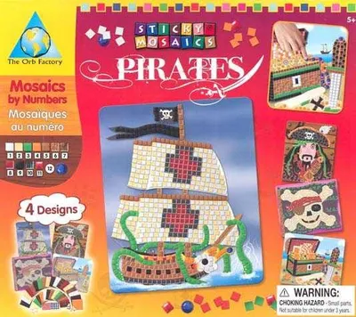 Pirates Sticky Mosaics