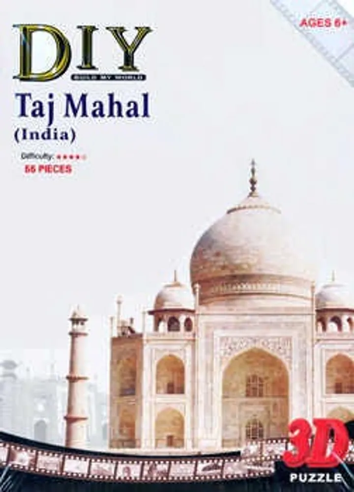 Taj Mahal India Rompecabezas 3D