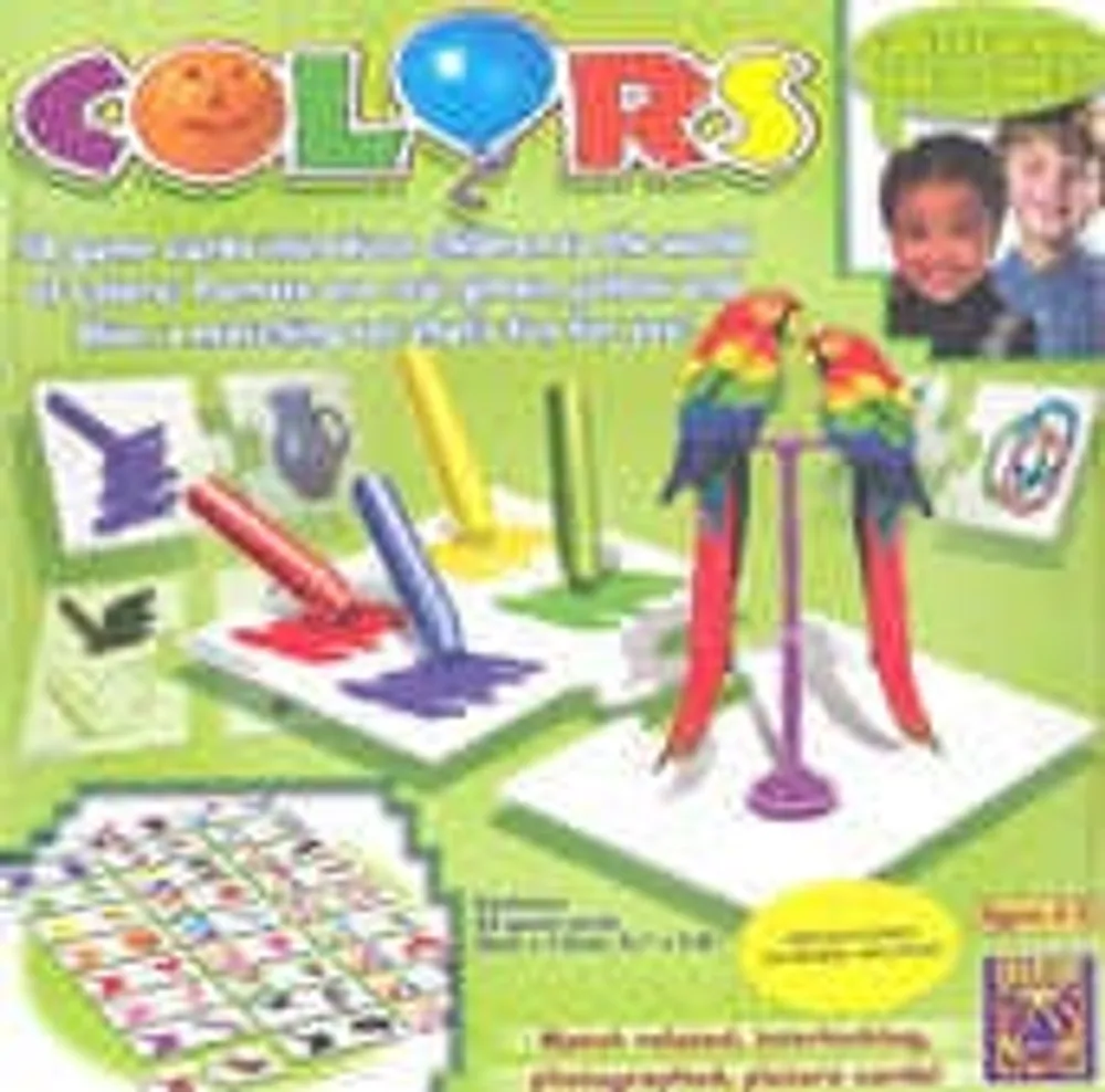 Colors 54 game cards: colores