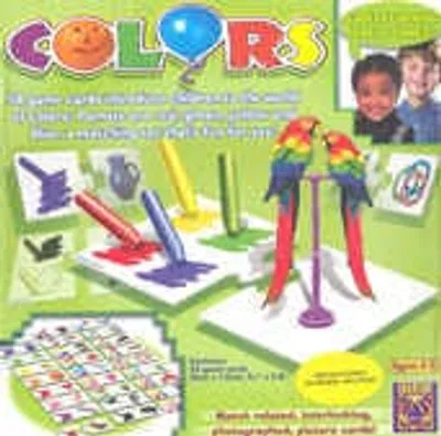 Colors 54 game cards: colores