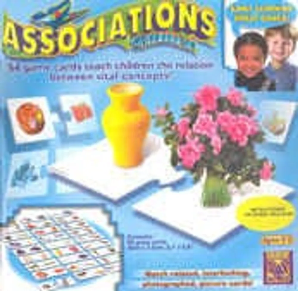 Associations 54 game cards: asociaciones