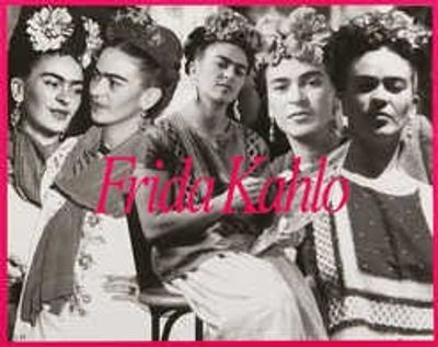 Tarjeta postal Frida Kahlo Caras y tocados