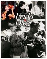 Tarjeta postal Frida Kahlo & Diego Rivera Besos