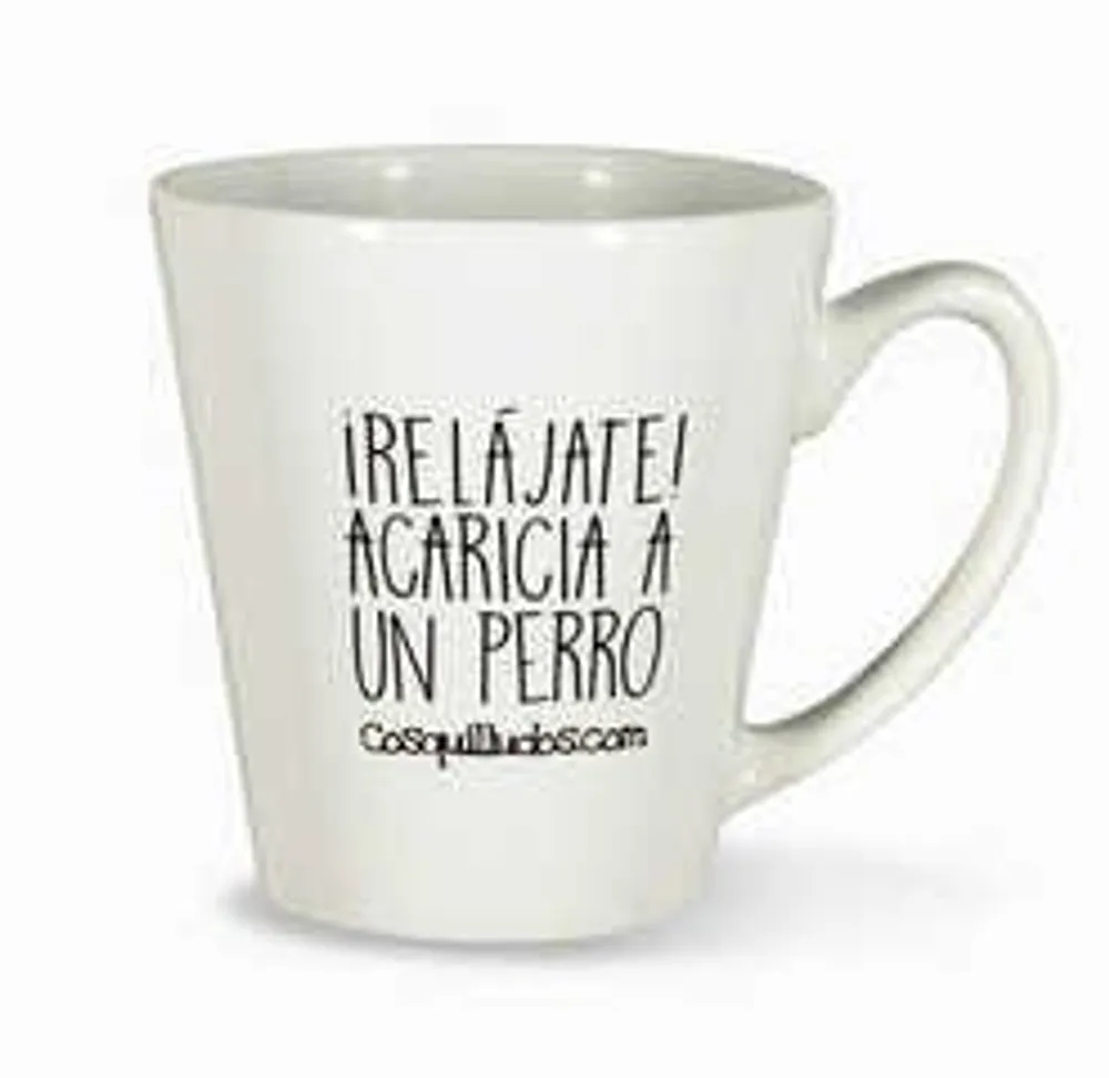 Taza cÃ³nica Cosquiguau