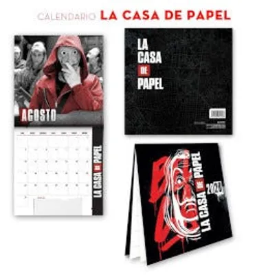 Calendario 2020 La Casa de Papel