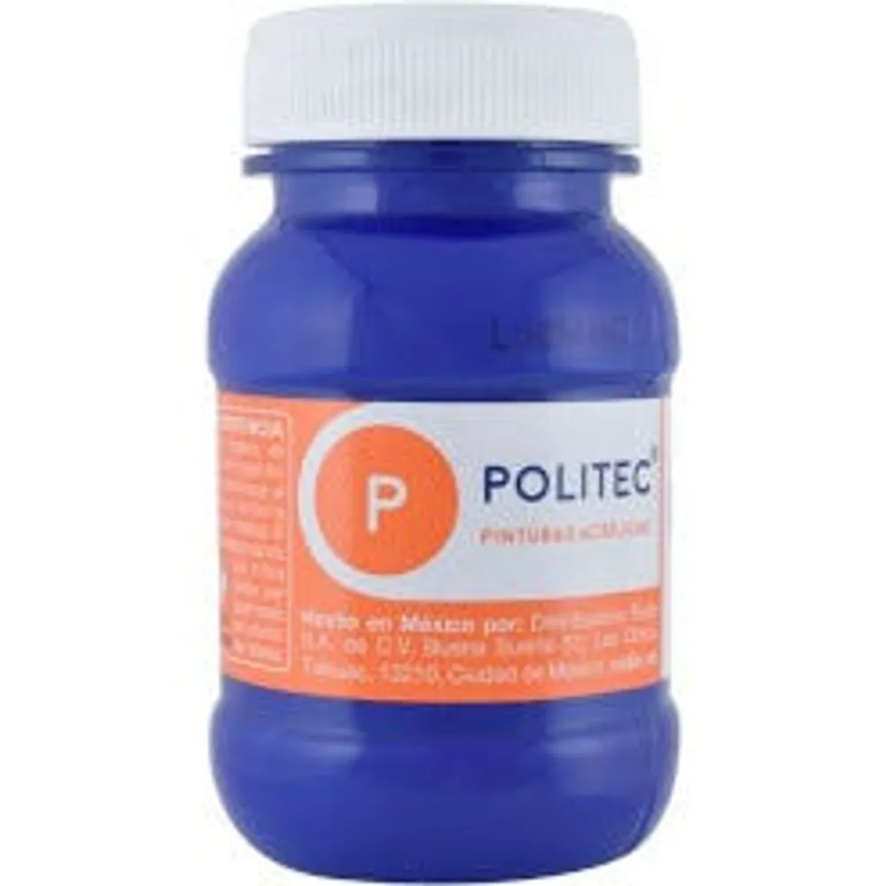 Pintura acrílica Politec L300 100ml azul cobalto