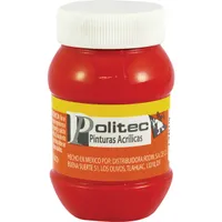 Pintura acrílica Politec l/300 100ml rojo