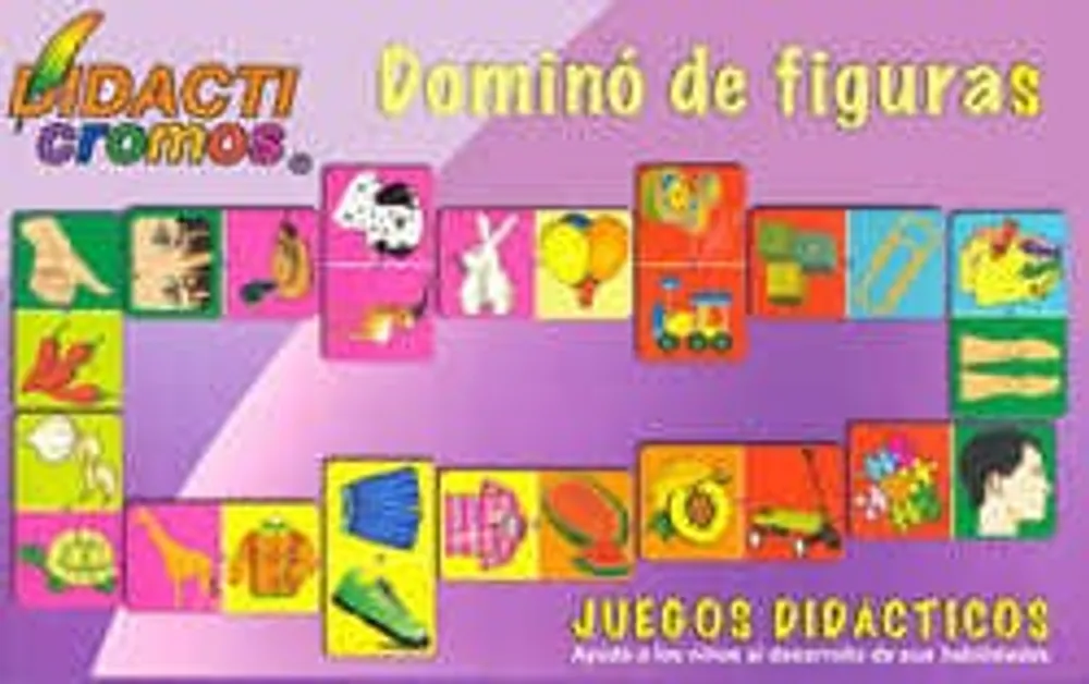 Domino de figuras juegos didácticos