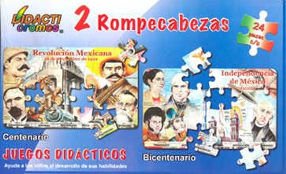 Rompecabezas Centenario Revolución y Bicentenario