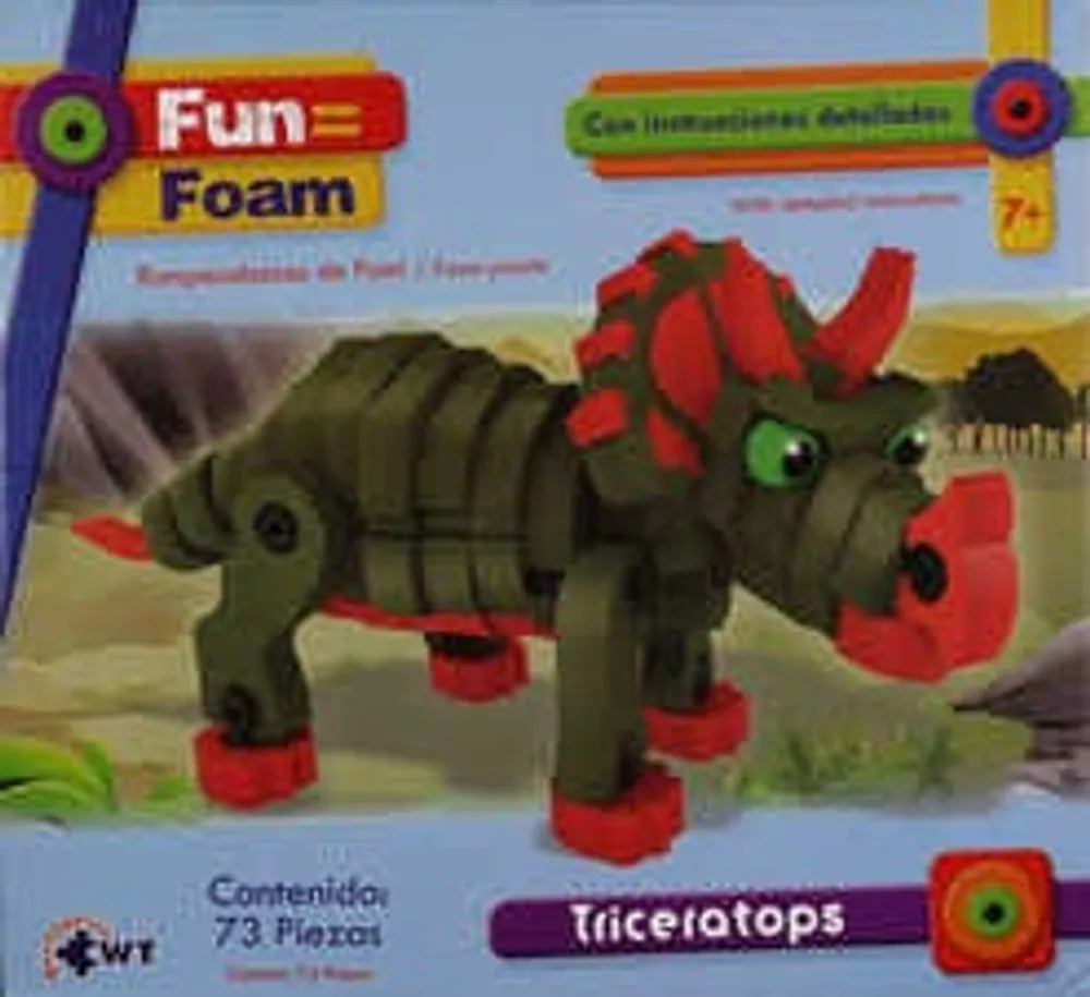 Rompecabezas de Fomi Triceratops 73 piezas