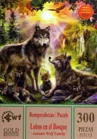 Rompecabezas Lobos en el Bosque 300 piezas