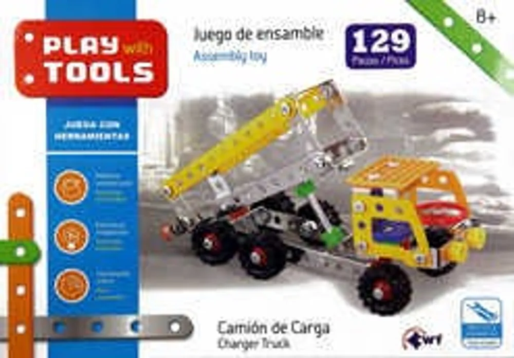 Juego de ensamble mediano Camión de Carga 129 piezas