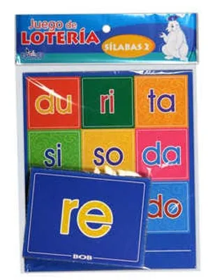 Juego de lotería Sílabas 2