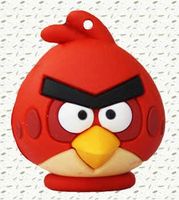 Memoria USB Angry Bird Rojo 3d 8 Gb