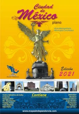Plano de Ciudad de México 2022: Área Metropolitana, Municipios Conurbados