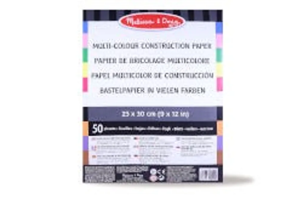 Papel multicolor de construcción