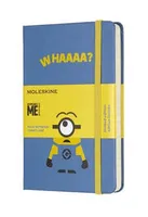 Libreta Minions bolsillo azul hoja rayada