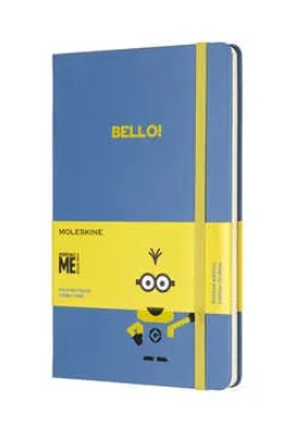 Libreta Minions grande azul hoja rayada