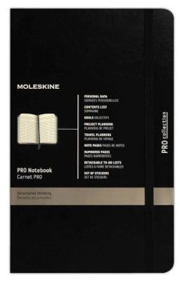 Libreta Moleskine Profesional negra