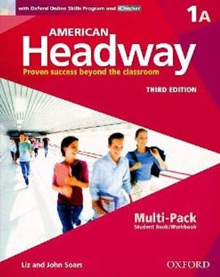 American Headway 1A Multi-Pack Student's Book + Workbook + Oxford Online Skills Program and iChecker