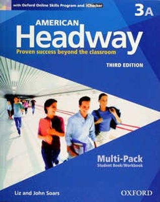 American Headway 3A Multi-Pack Student's Book + Workbook + Oxford Online Skills Program and iChecker